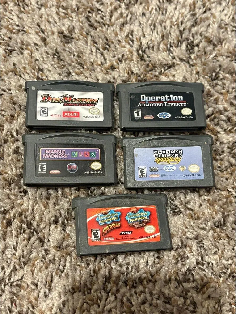Gameboy Advance Games